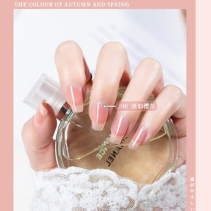 Long-Wearing Peel-Off Nail Polish for Women, Transparent, Popular for Summer Nail Care - Image 5
